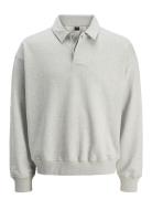 Jcoconcrete Polo Sweat Grey Jack & J S