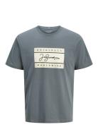 Jorfrederiksberg Boxscript Tee Ss Sn Jnr Blue Jack & J S