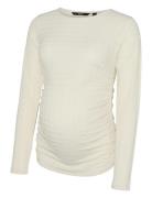 Vmmida Ls Top Jrs Ga White Vero Moda Maternity