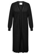 Caribi Ls Calf Cardigan Knt Black ONLY Carmakoma