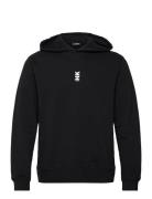 Regular Fit Hoodie Black HAN Kjøbenhavn