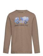 T-Shirt Ls Brown Minymo