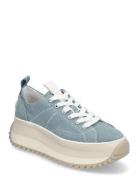 Women Lace-Up Blue Tamaris