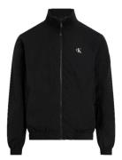 Unpadded Harrington Jacket Black Calvin Klein Jeans