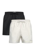 2Pk Medium Drawstring Black Calvin Klein