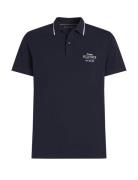 Left Chest Graphic Reg Polo Navy Tommy Hilfiger