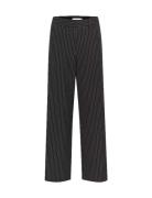 Joellegz Pinstripe Mw Pants Noos Black Gestuz