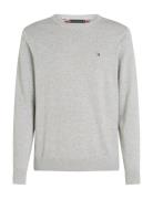 Essential Ssnl Cotton Crew Neck Grey Tommy Hilfiger