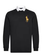 The Rl Fleece Big Pony Rugby Black Polo Ralph Lauren