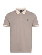 Half Tipped Polo Shirt Grey Lyle & Scott