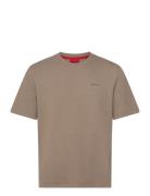Austin T-Shirt Brown HUGO