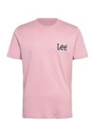 Medium Wobbly Lee Tee Pink Lee Jeans