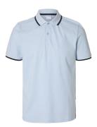 Slhslim-Atlas Sport Ss Polo Blue Selected Homme