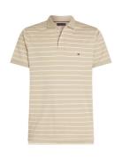 Liquid Cotton Reg Seasonal Polo Beige Tommy Hilfiger