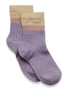 Norma Glitter Socks Purple Mp Denmark