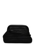 Bag Braided Clutch Black Lindex