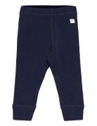 Leggings Wool Baby Solid Blue Lindex