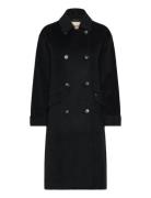 Mmvenice Wool Coat Black MOS MOSH