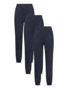 Trousers Basic Solid 3 Pack Navy Lindex