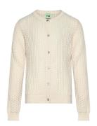 Pointelle Cardigan Cream FUB