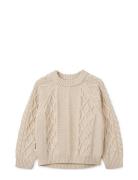 Callio Knit Jumper Beige Liewood