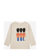 Little Tin Soldiers T-Shirt Beige Bobo Choses