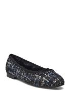 Fur Ballerina Navy Apair