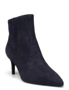 Classic Bootie Pointed Low Navy Apair