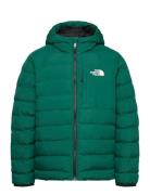 B Reversible Perrito Hooded Jacket Green The North Face