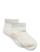 Gaby Sneaker Socks White Mp Denmark