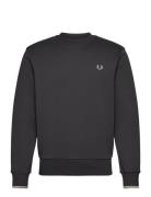 Crew Neck Sweatshirt Black Fred Perry