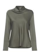 Ayumi Silk Blouse Khaki Ahlvar Gallery