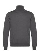 Kaden Merino Turtle Neck Grey J. Lindeberg