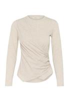 Amillaiw Ls Blouse Beige InWear