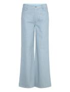 Pearldrop Embellished Pants Blue Dante6
