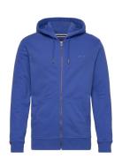Essential Logo Zip Hoodie Hb Blue Superdry