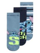 Nmmmik Stitch 3P Sock Wdi Blue Name It