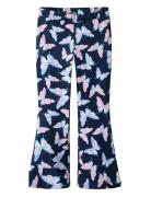 Nmfdimsi Flared Pant Navy Name It