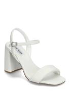 Mareena Heeled Sandals White Steve Madden