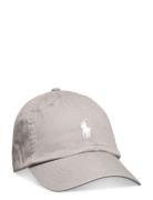 Cotton Chino Baseball Cap Grey Polo Ralph Lauren