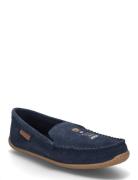 Brenan Polo Bear Suede Slipper Navy Polo Ralph Lauren