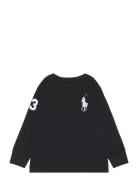 Big Pony Cotton Jersey Tee Black Ralph Lauren Kids