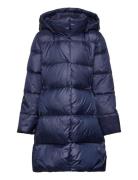 Quilted Long Jacket Navy Ralph Lauren Kids