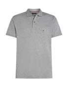 Liquid Cotton Reg Seasonal Polo Grey Tommy Hilfiger