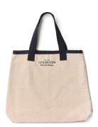 Wave Jaquard Shopper Cream Lexington Clothing