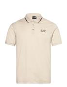 Polo Shirt Beige EA7