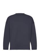 Light Terry Aksel Sweat Navy Mads Nørgaard