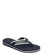 Hilfiger Webbing Pool Slide Navy Tommy Hilfiger