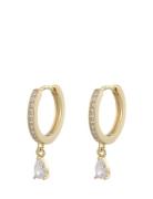 Camille Drop Ring Ear Gold SNÖ Of Sweden