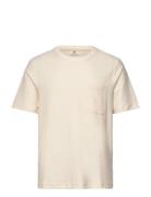 Akkikki Struture Tee Beige Anerkjendt